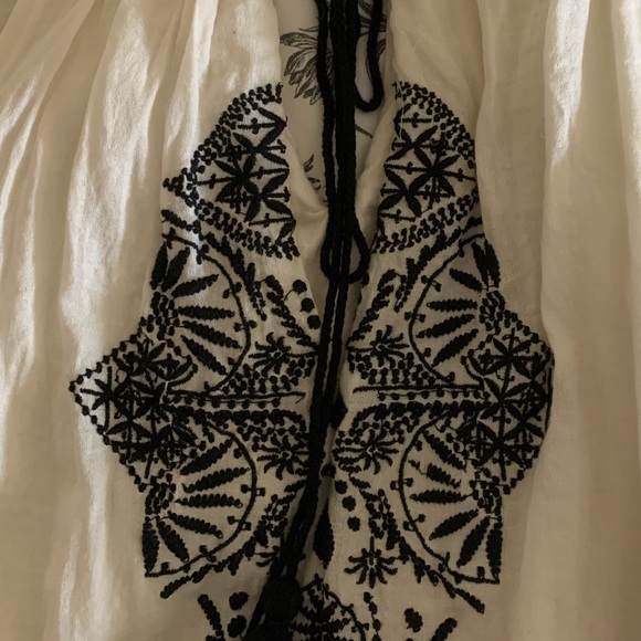 Zara Embroidered Dress/Coverup - Picture 2 of 6